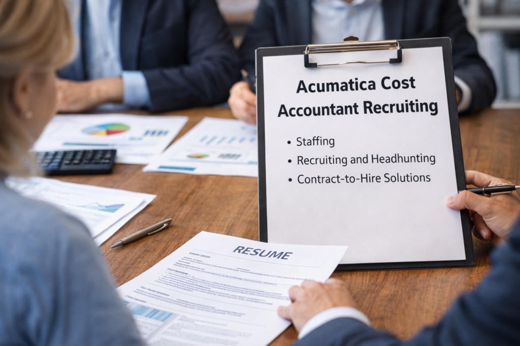 Acumatica Cost Accountants
